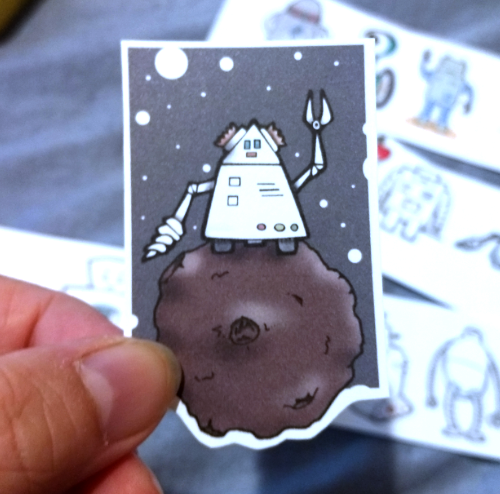 stickers, bookmarks, pins, and more