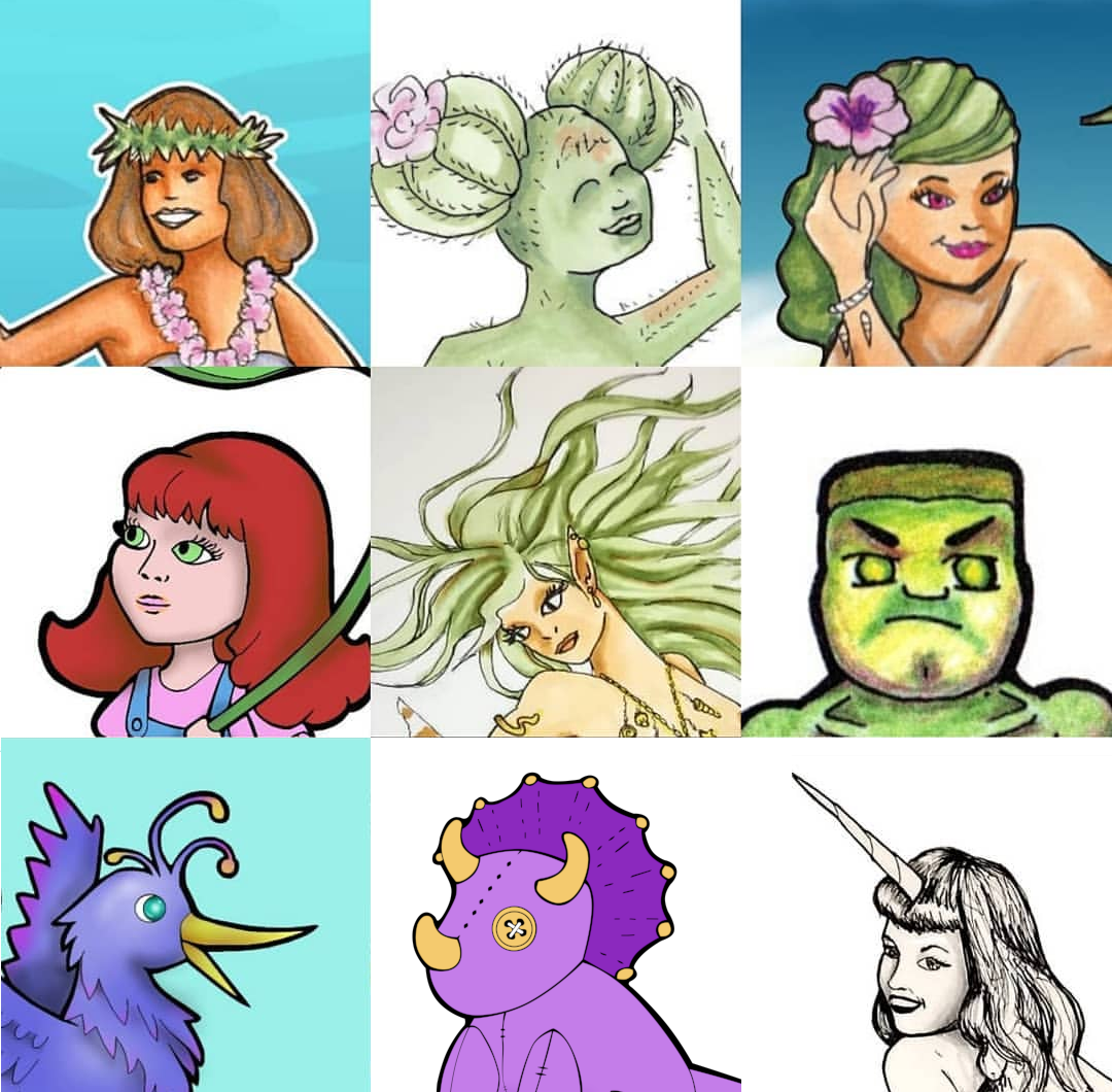 Art collection preview